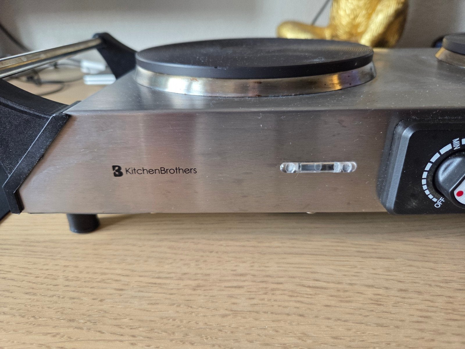 KitchenBrothers 2-pits kookplaat - Compact en draagbaar, Witgoed en Apparatuur, Kookplaten, Ophalen of Verzenden
