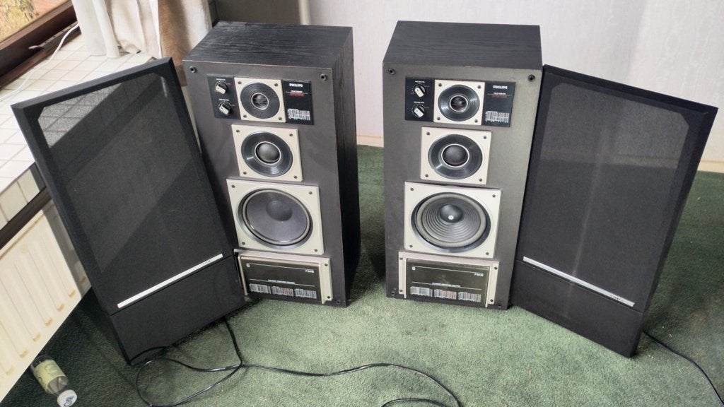 Philips F9416 speaker set, Ophalen, Philips, Gebruikt, 120 watt of meer