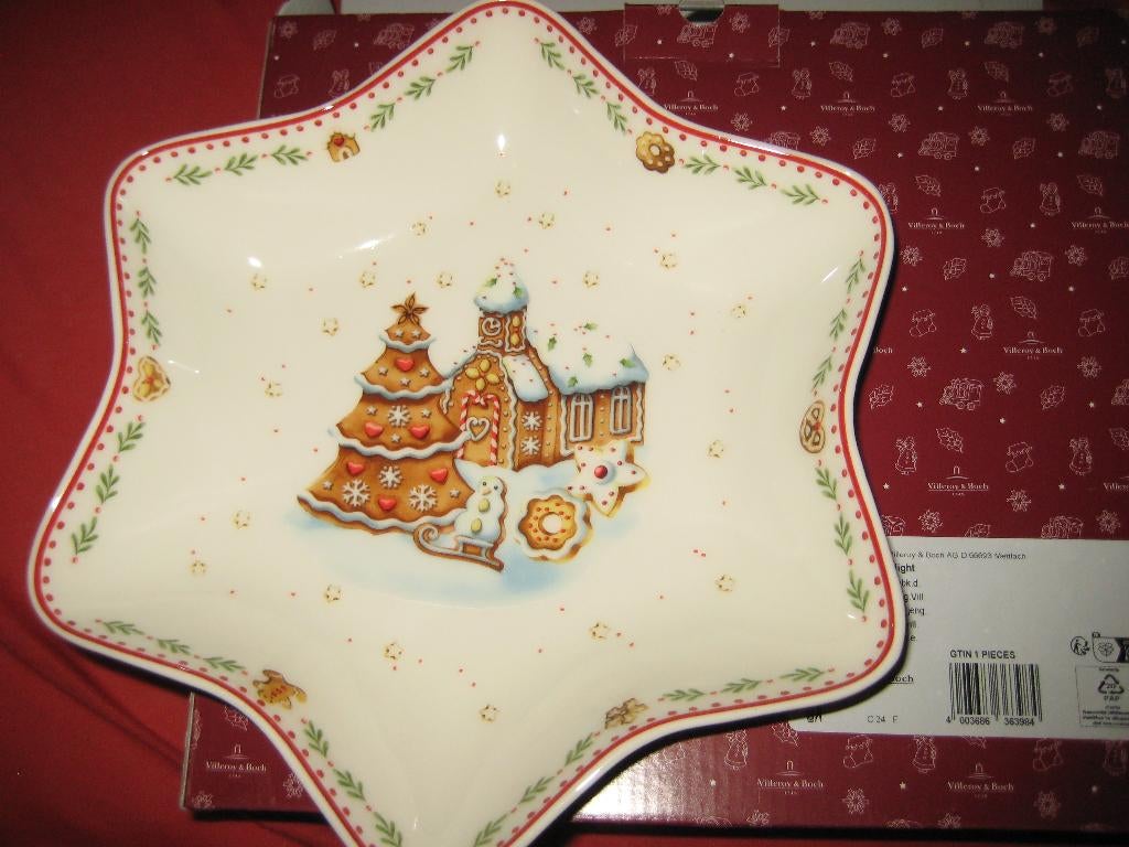 Villeroy + Boch Delight Sterrenschaal, nieuw (NO88), Ophalen of Verzenden, Nieuw, Porselein, Bord of Schaal