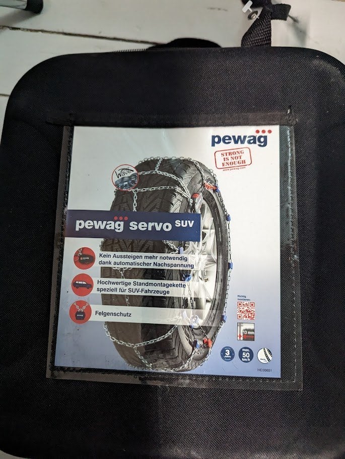 Pewag Sneeuwkettingen Servo SUV te huur, Ophalen, Nieuw