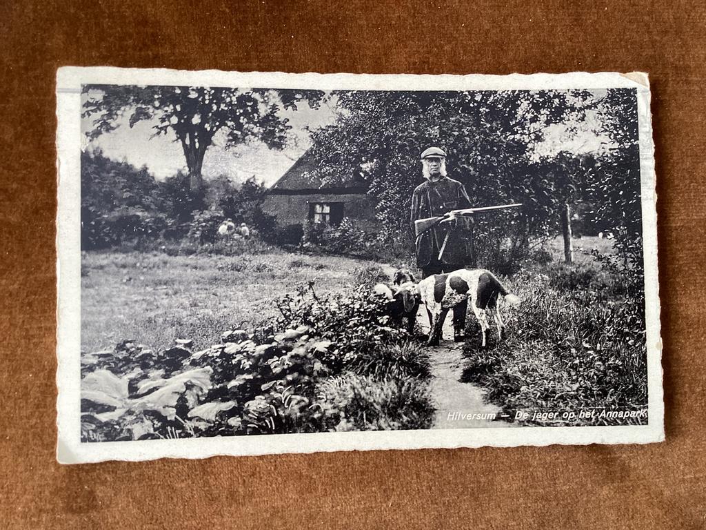 Hilversum. De Jager op het Annapark.1939, Ophalen of Verzenden, 1920 tot 1940, Noord-Holland