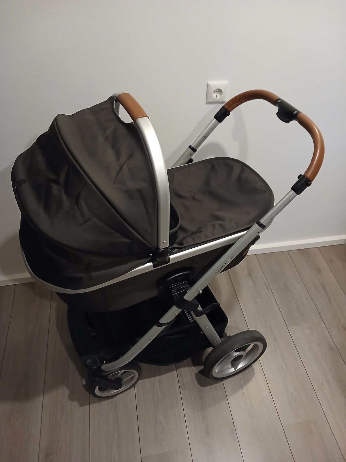 Goed onderhouden Traveller 3 in 1 kinderwagen compleet., Ophalen, Zo goed als nieuw, Overige merken, Regenhoes