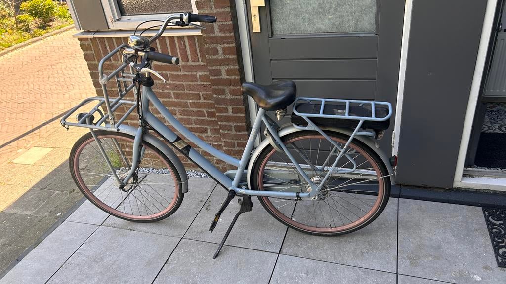 Electrische Sparta Pickup fiets met voordrager., Ophalen, Sparta, Versnellingen, Trommelrem