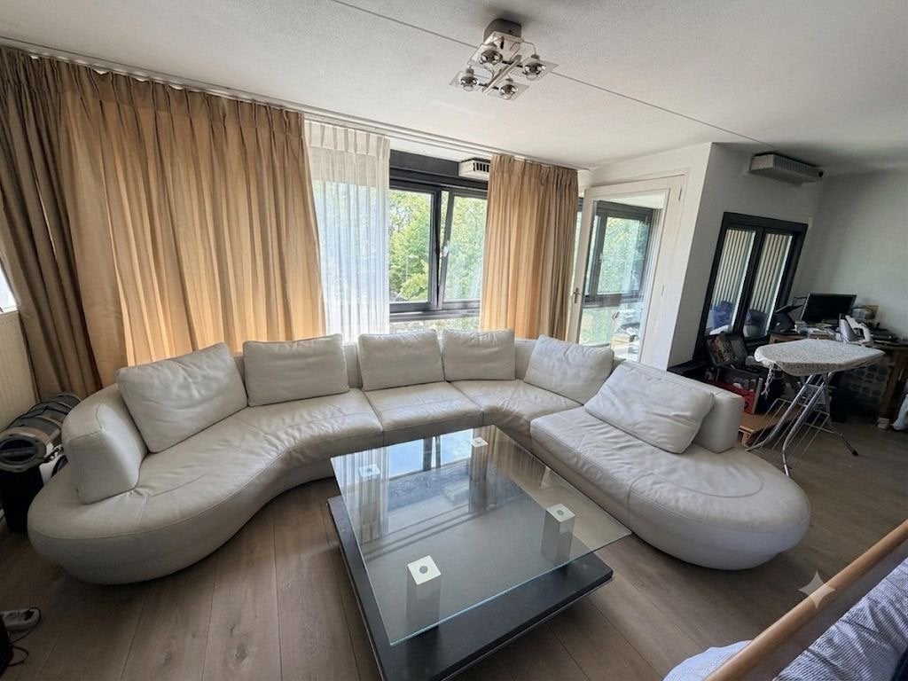 Lederen Natuzzi Hoekbank - Comfort en Stijl, Huis en Inrichting, Ophalen, Gebruikt, Hoekbank, 300 cm of meer