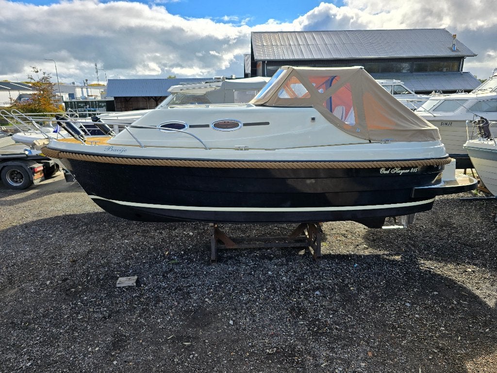 Schitterende Oud Huijzer 815 Cabin met Boegschroef, Watersport en Boten, 3 m, Overige merken, 70 cm, Gebruikt