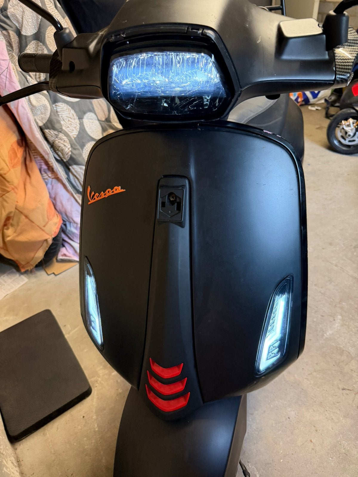 Vespa Sprint opknapper - Mat Zwart -, Gebruikt, Overige modellen, Maximaal 45 km/u, Ophalen of Verzenden