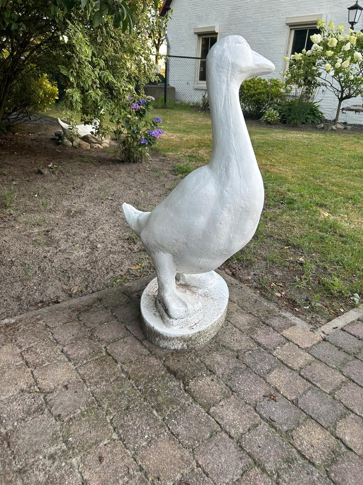 Stenen gans, Tuin en Terras, Tuinbeelden, Ophalen, Steen