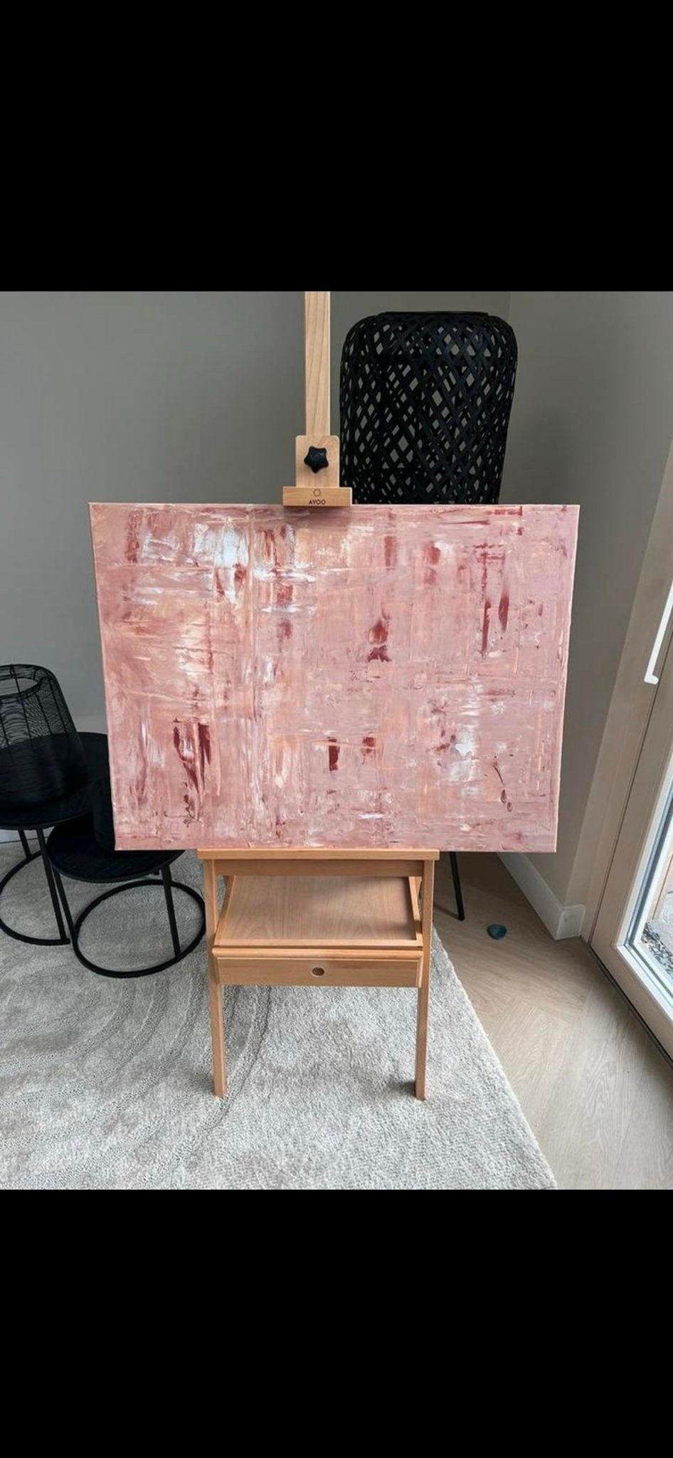 Handgemaakt Acryl Schilderij - 80x50 cm, Ophalen of Verzenden
