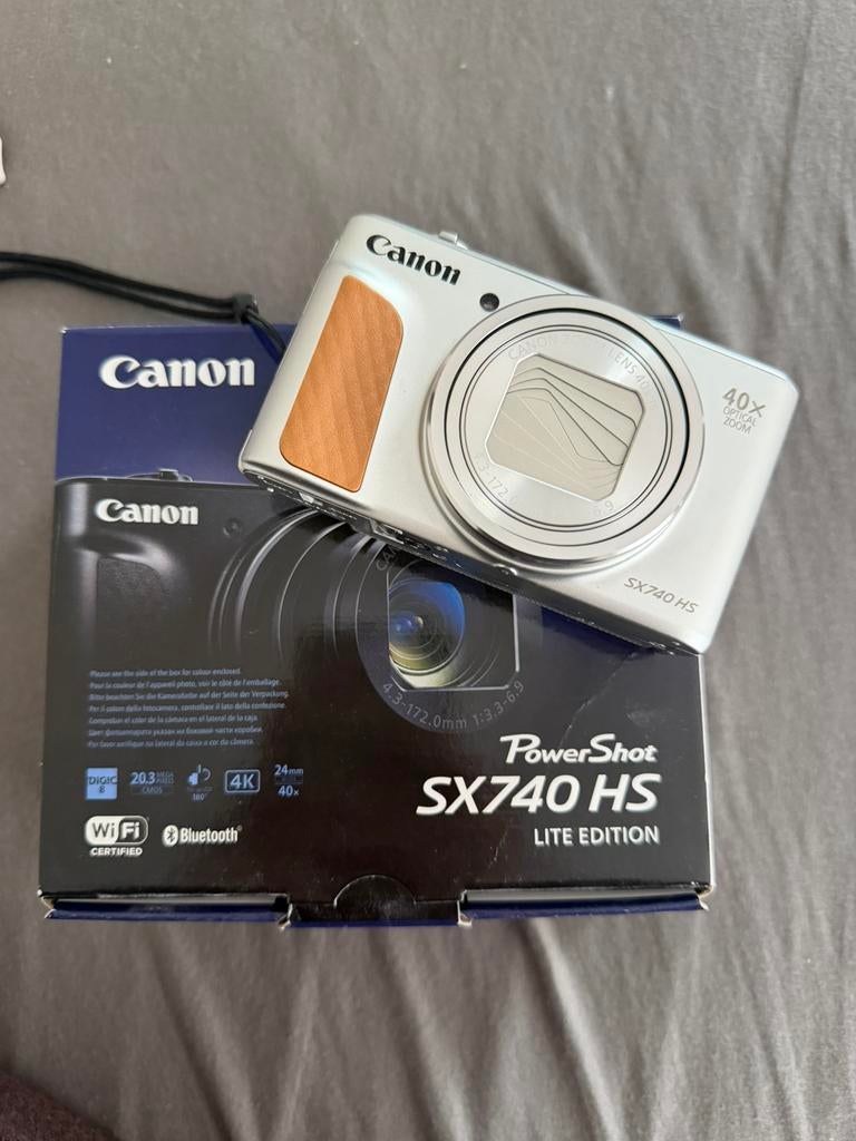 Canon sx740, 40 Megapixel, Canon, Compact, Ophalen of Verzenden