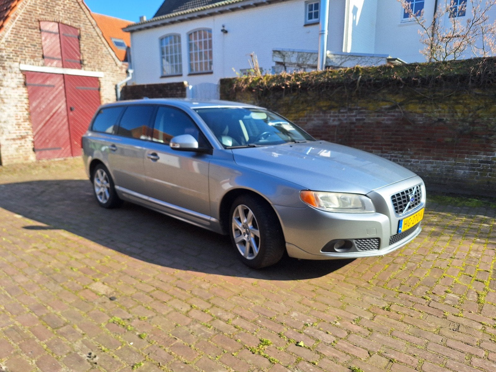 Volvo V70 3.0 T6 AWD AUT 2007 Grijs, Auto's, Volvo, Automaat, 2953 cc, 1715 kg, 2000 kg