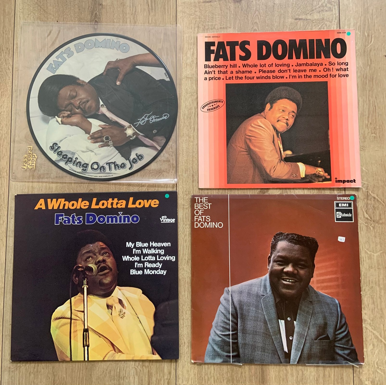 Fats domino pubtgave lp,s, Ophalen of Verzenden, Zo goed als nieuw, LP