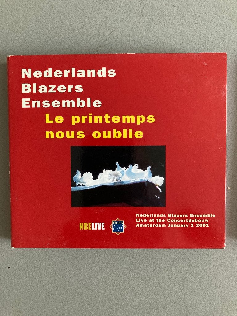 Nederlands Blazers Ensemble - Le Printemps Nous Oublie (4=2), Gebruikt, Ophalen of Verzenden, Inclusief boekje, Album