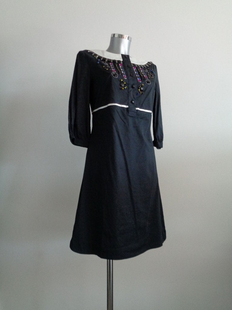 Bitter jurken, maat 38 en 40, katoen, Nieuw, Kleding | Dames, Maat 38/40 (M), Verzenden, Zwart, Nieuw