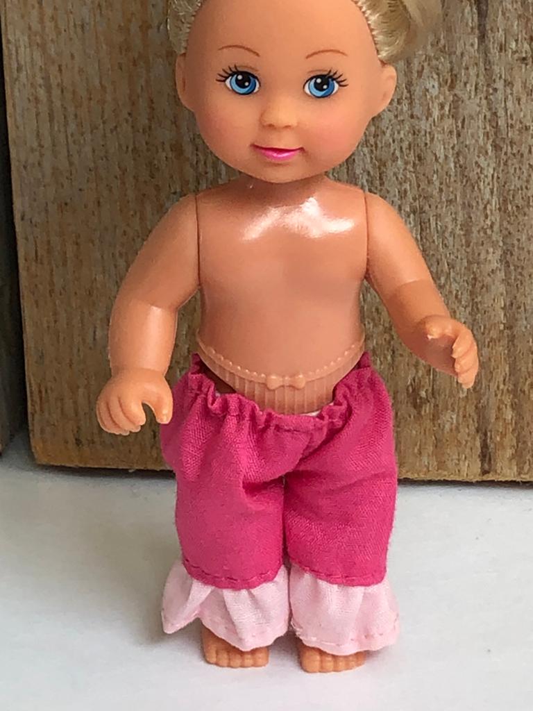 Vintage Roze broek voor Barbie kind, Ophalen of Verzenden, Zo goed als nieuw, Barbie