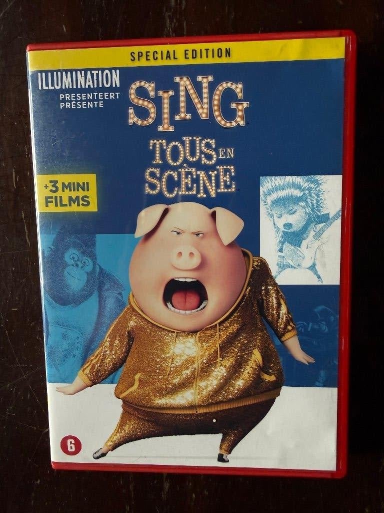 Sing DVD, Europees, Tekenfilm, Ophalen of Verzenden, Zo goed als nieuw