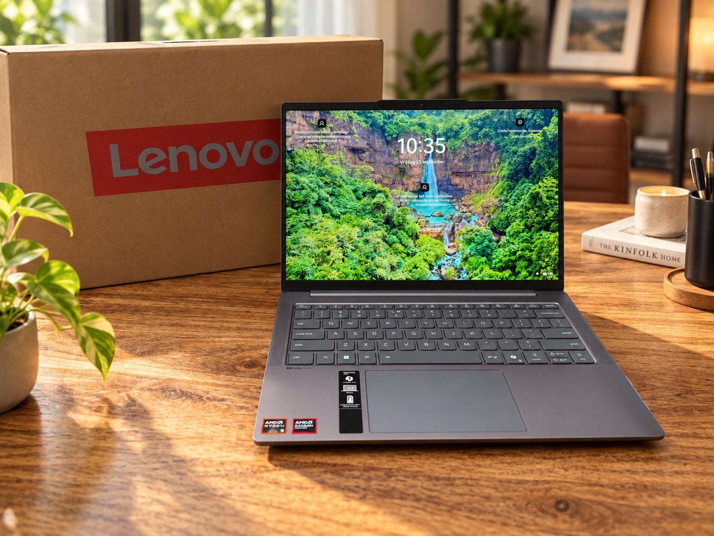 Lenovo IdeaPad Slim 5 Ryzen 5 24GB RAM 512GB SSD 14 inch, 14 inch, Ophalen of Verzenden, Zo goed als nieuw, SSD
