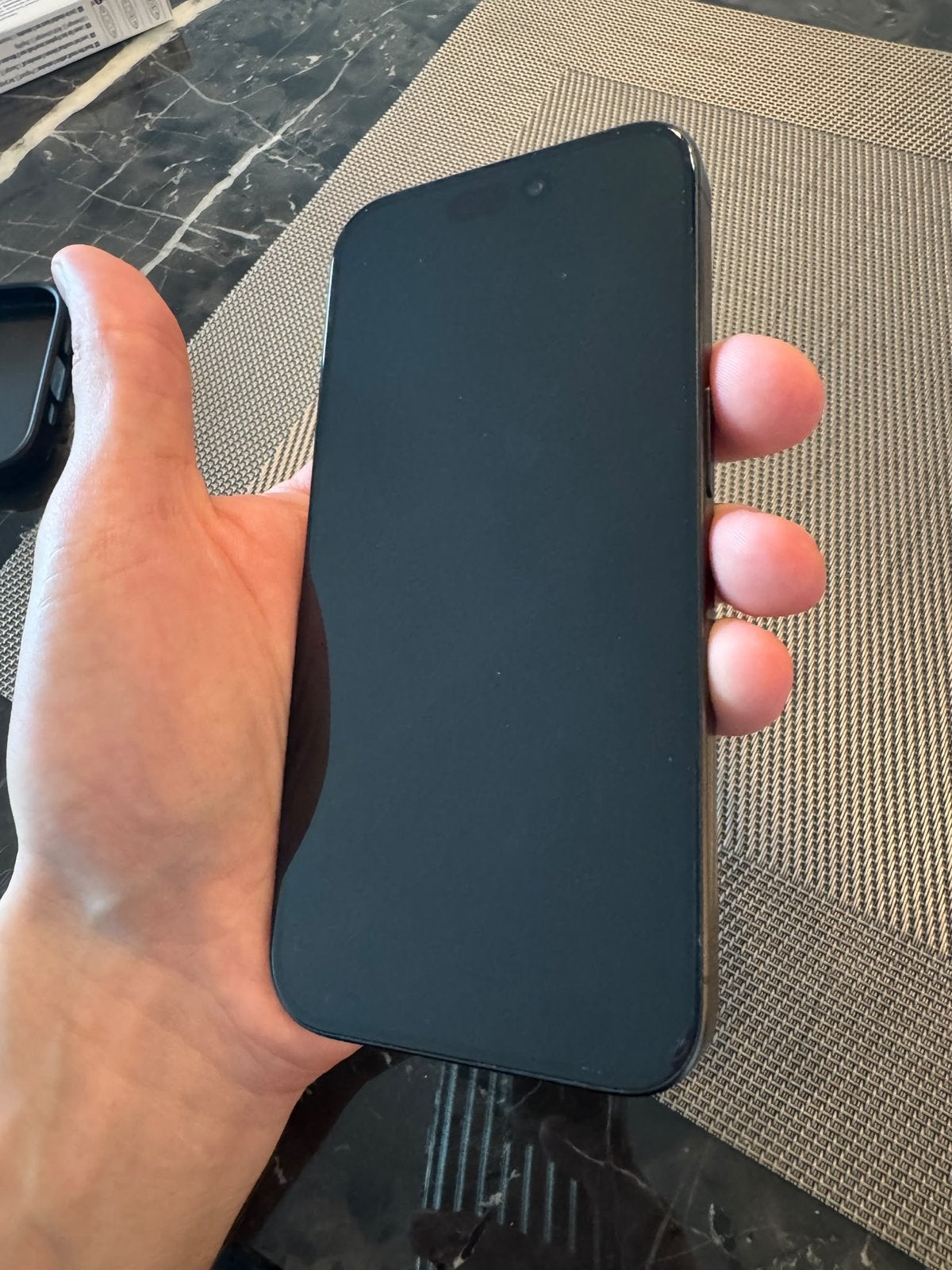 iPhone 15 Pro 256GB Zwart - Zo goed als nieuw, Zwart, IPhone 15 Pro Max, Zo goed als nieuw, Zonder simlock
