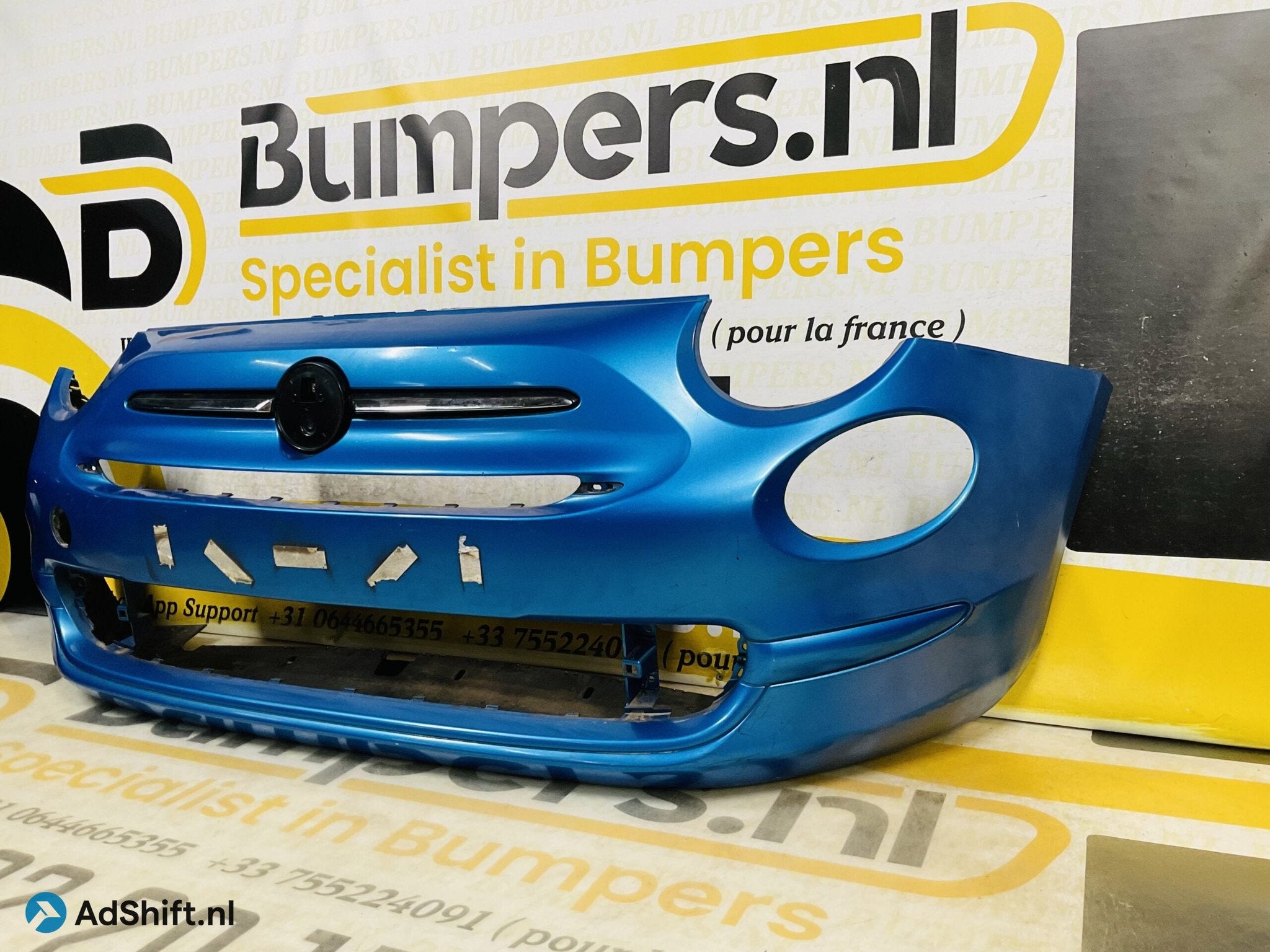 BUMPER Fiat 500 Facelift 2016-2021 VOORBUMPER 2-B8-9144z, Bumper