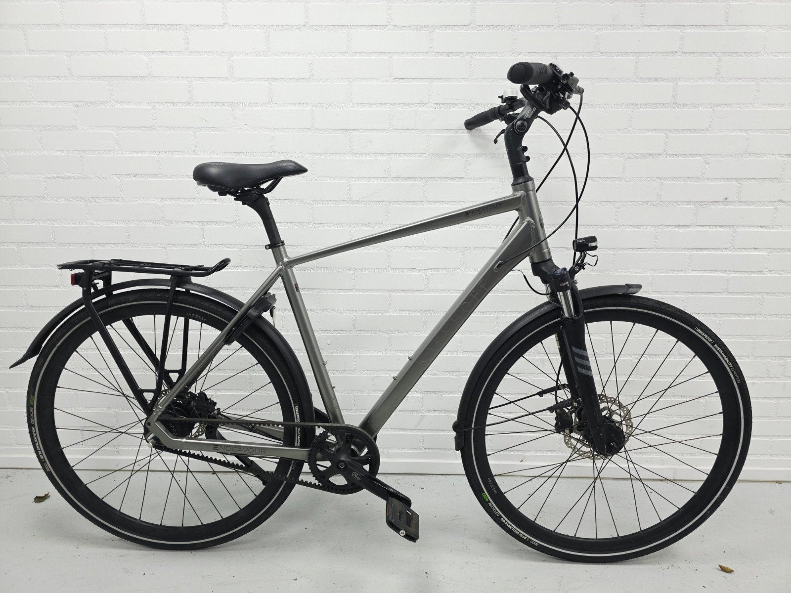 Kalkhoff Endeavour 55 cm Nexus 8 gates CDN riem Schijfrem, 51 tot 55 cm, Ophalen, Gebruikt, Aluminium