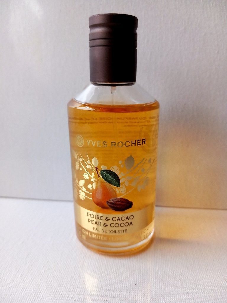 Yves rocher pear poire cacao cocoa perfume rare, Verzenden, Gebruikt
