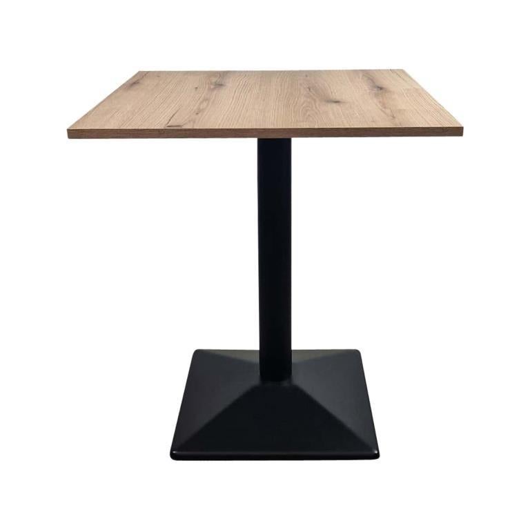 Complete horeca tafels 67x67cm, Bistro tafel melamine  104, Gebruikt, 100 tot 150 cm, Rechthoekig, 50 tot 100 cm