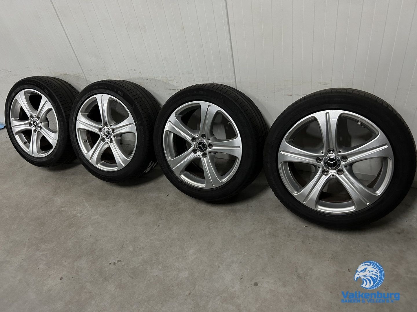 5mm! Originele Mercedes E-klasse W213 TPMS 18 inch velgen 5x