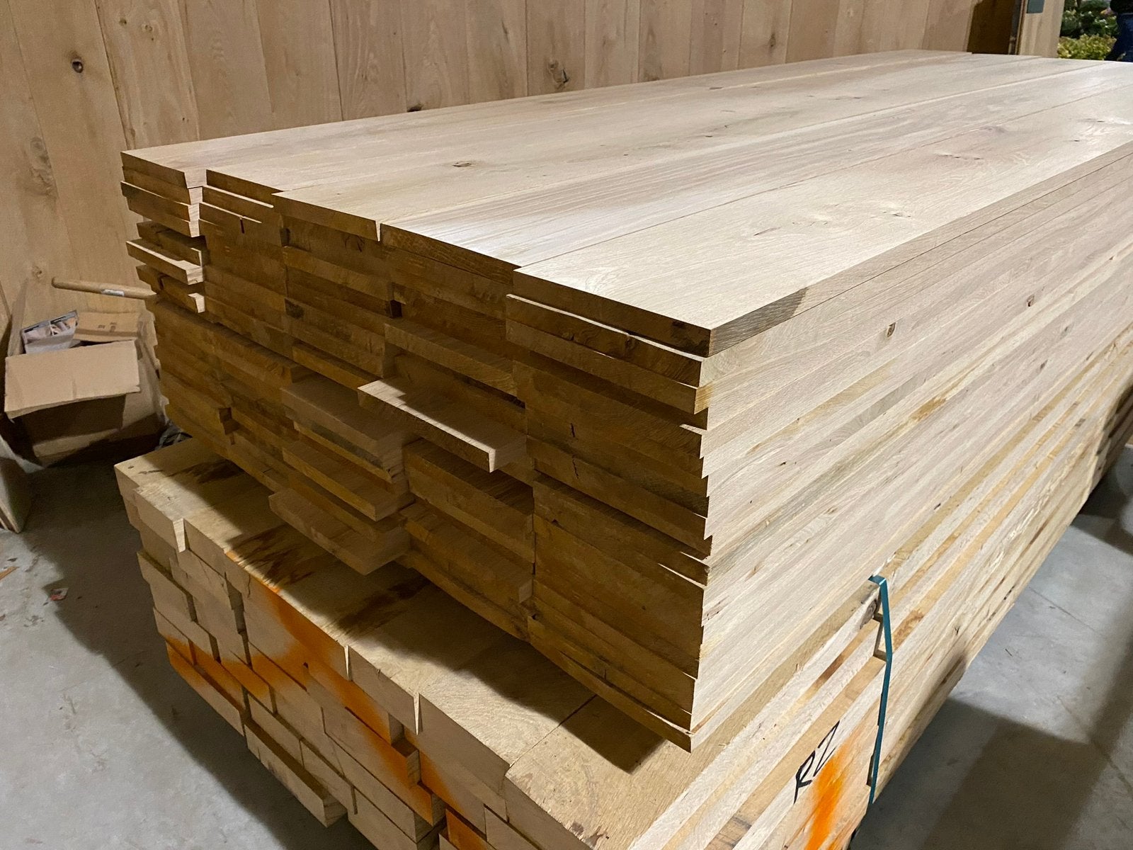 Eiken planken te koop. Geschaafd 200x20 mm 200-300 cm lang, Minder dan 25 mm, Eiken, Nieuw, Ophalen of Verzenden