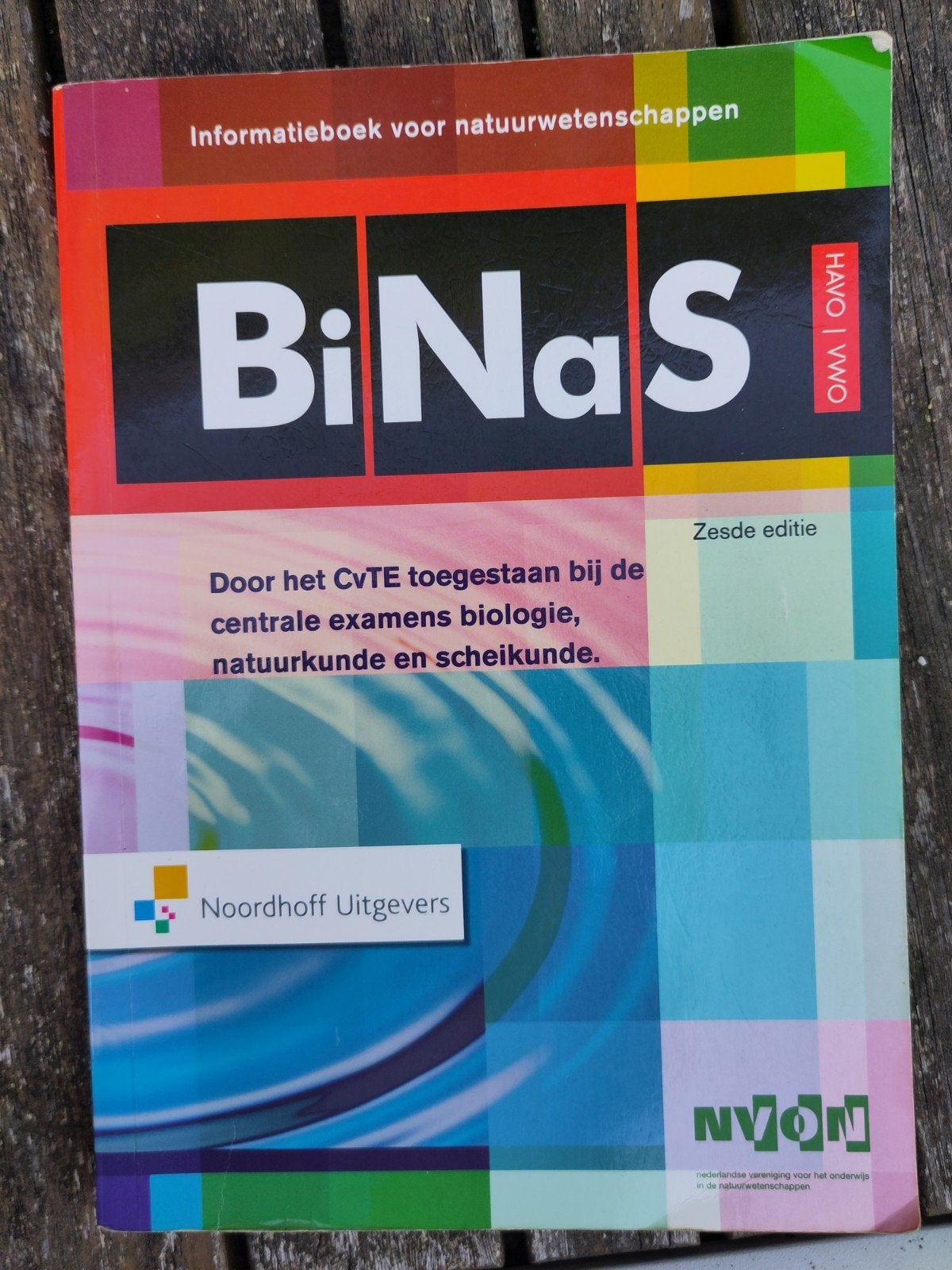 BiNaS HAVO/VWO Zesde editie studieboek, Boeken, Gelezen, Noordhoff Uitgevers, Beta, HBO