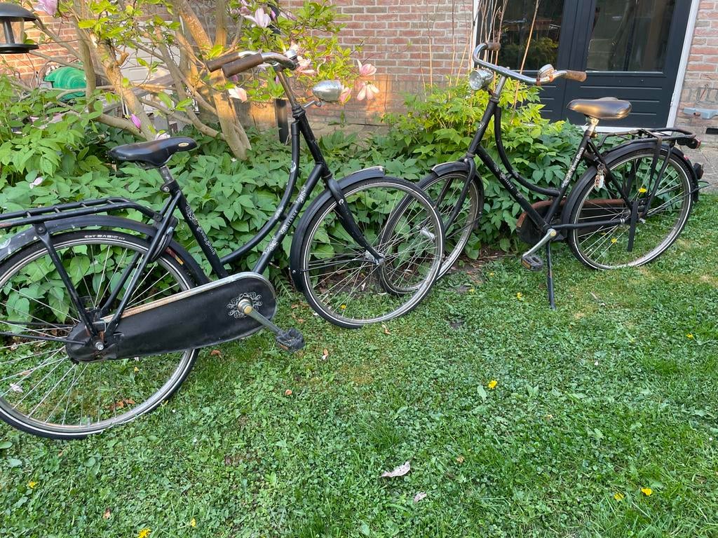 Batavus Young Dutch kinder fiets - Set van 2, Ophalen of Verzenden, Gebruikt, Terugtraprem, 24 inch