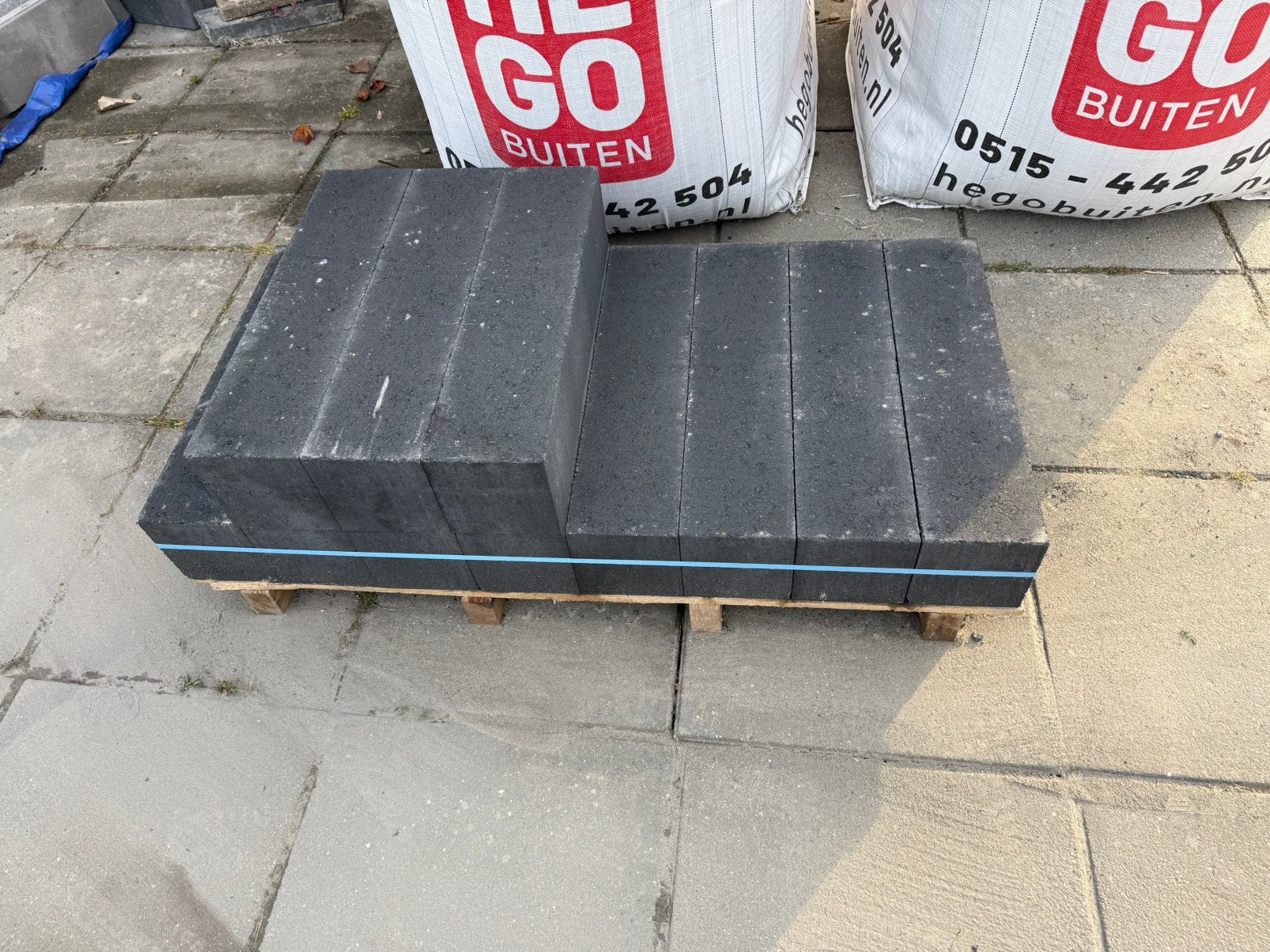 11x Linea Block Black 15x15x60cm nieuw, Tuin en Terras, Ophalen, Blok, Nieuw, Minder dan 25 cm