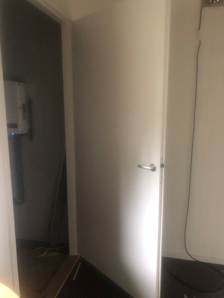 8 stuks binnendeuren, wit,  210x94 cm., Doe-het-zelf en Verbouw, Deuren en Horren, Ophalen, 80 tot 100 cm, Binnendeur, Zo goed als nieuw