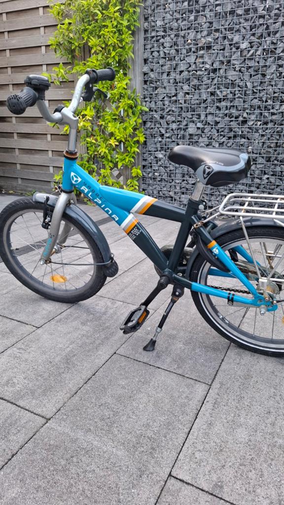 Alpina Yabber kinderfiets 18 inch - kettingkast te vervangen, Ophalen, Terugtraprem, Alpina, 16 tot 20 inch