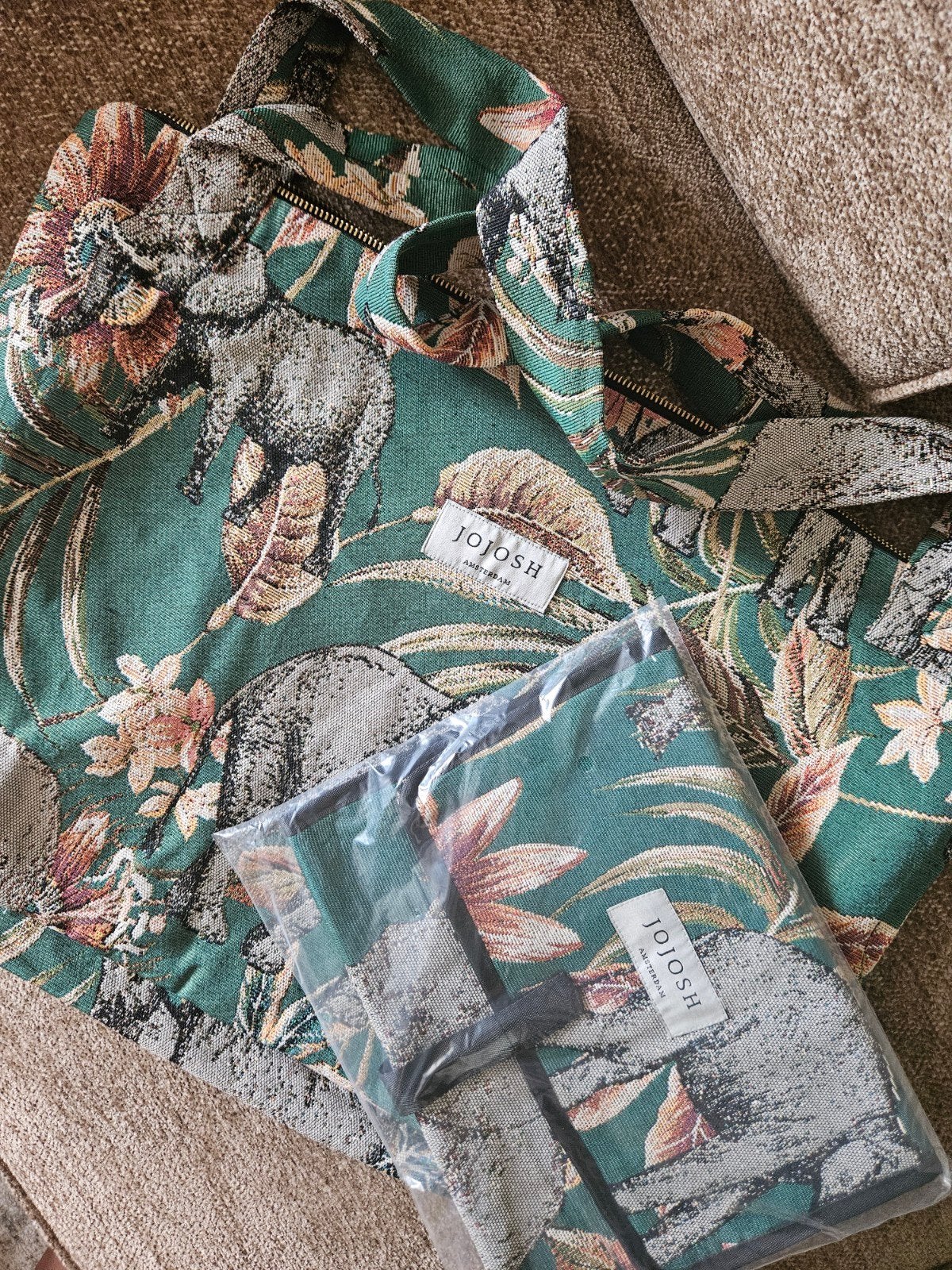 Jojosh Amsterdam luiertas + verschoonmatje gloednieuw!, Kinderen en Baby's, Luiertassen, Ophalen of Verzenden, Nieuw, Meerkleurig