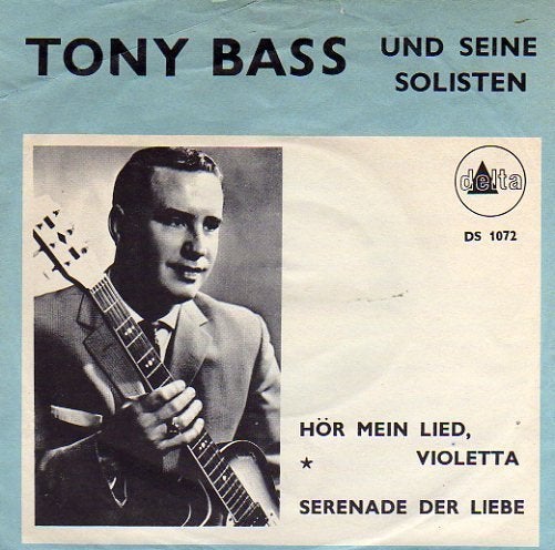 Tony Bass- Hór mein Lied, Violetta, 7 inch, Ophalen of Verzenden, Zo goed als nieuw, Levenslied of Smartlap
