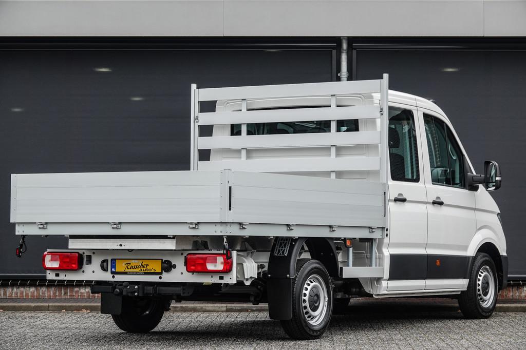 Volkswagen Crafter Bakauto | 2.0Tdi 163Pk | L3 | Dubbele cab, Auto's, Bestelauto's, Voorwielaandrijving, Stof, Gebruikt, Zwart
