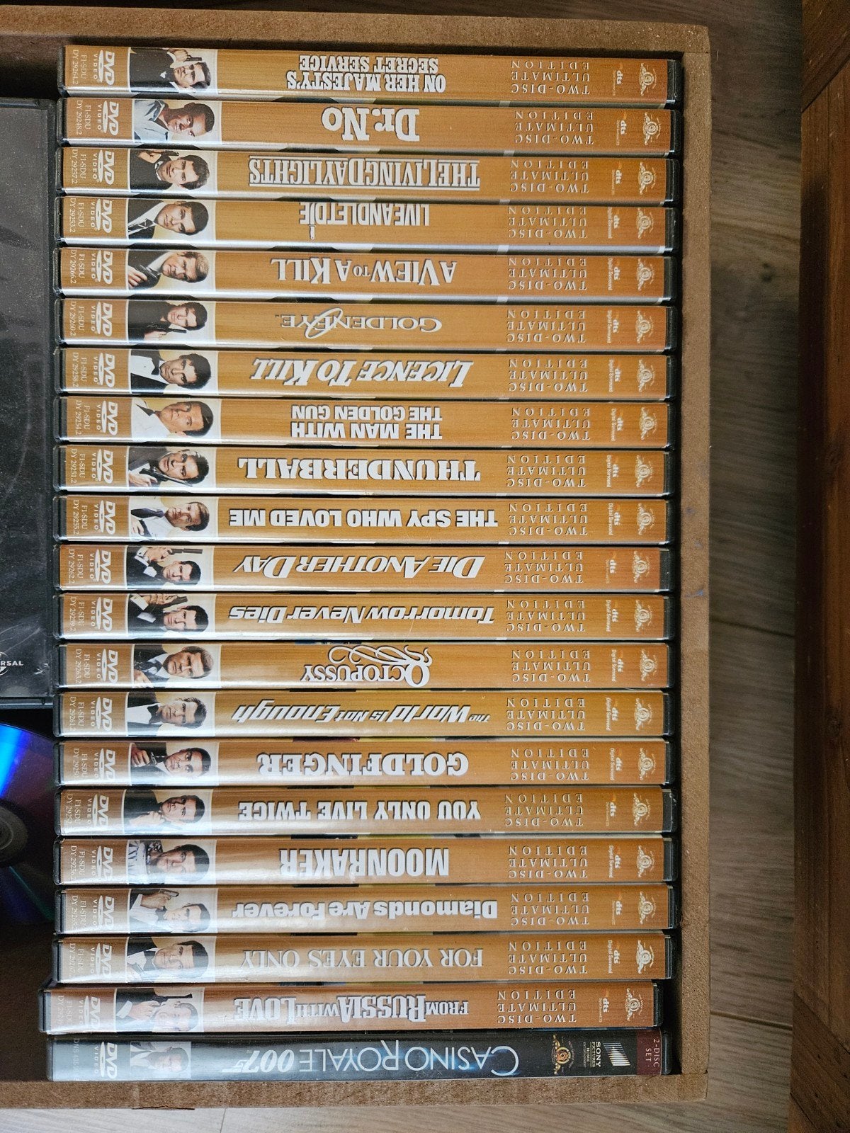 James Bond DVD Collectie - Ultimate Edition Films, Ophalen, Zo goed als nieuw