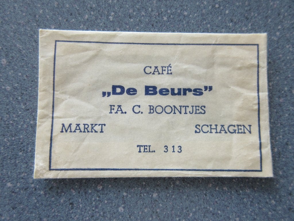 Schagen, café De Beurs, Verzenden, Nederland