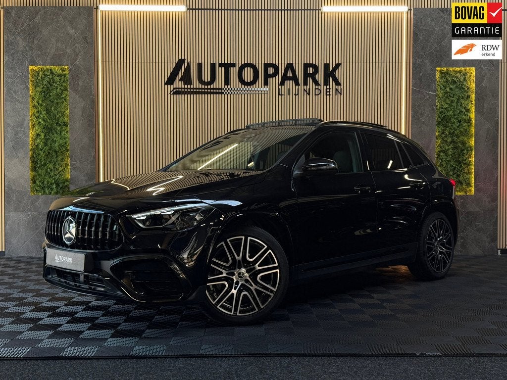 Mercedes-Benz GLA-klasse 200 AMG Line PANO|KEYLESSS|CARPLAY|, 15 km/l, 4 cilinders, Automatische klimaatregeling, Leder