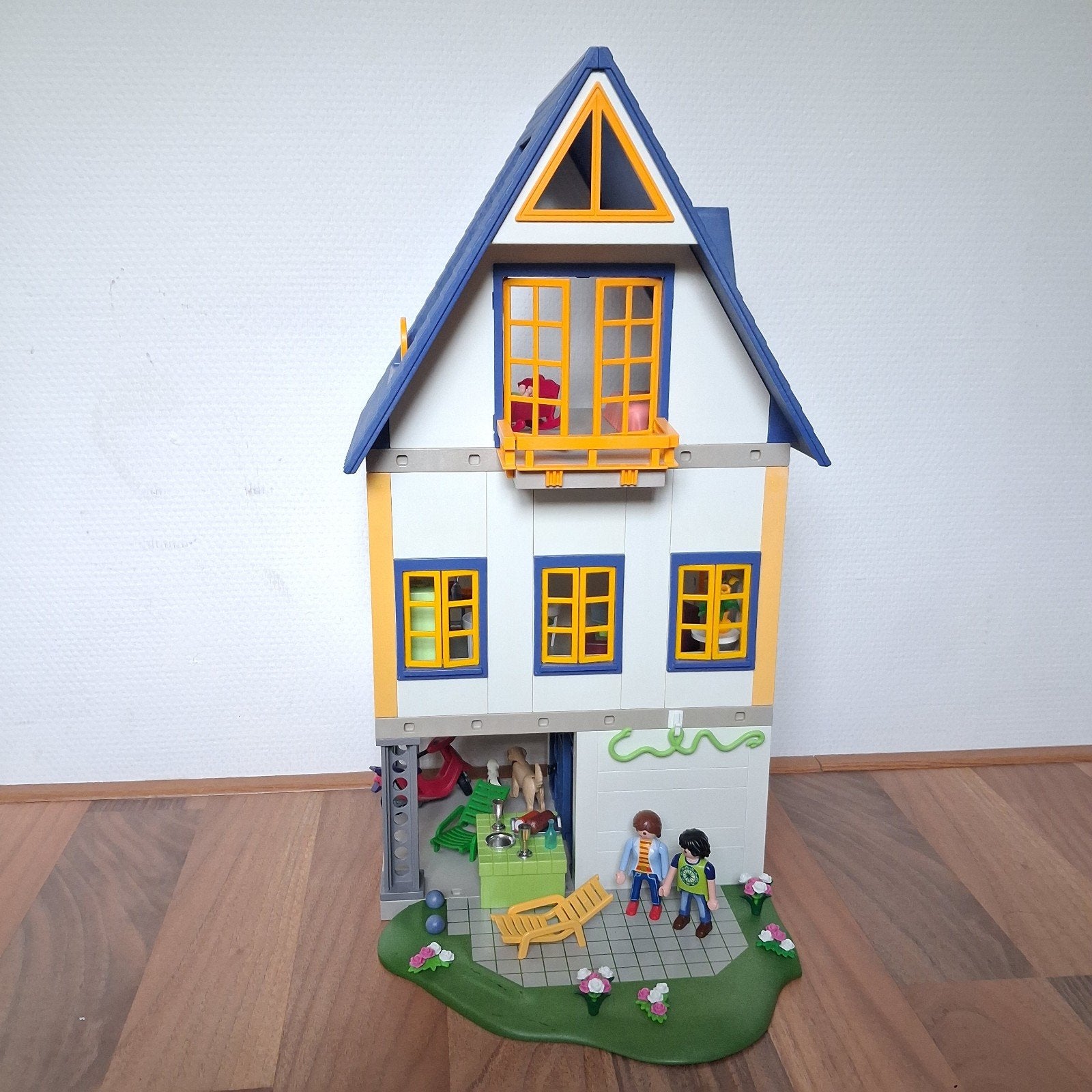 Playmobil unieke villa met hondenkennel, Gebruikt, Gebouw, Complete set, Ophalen of Verzenden