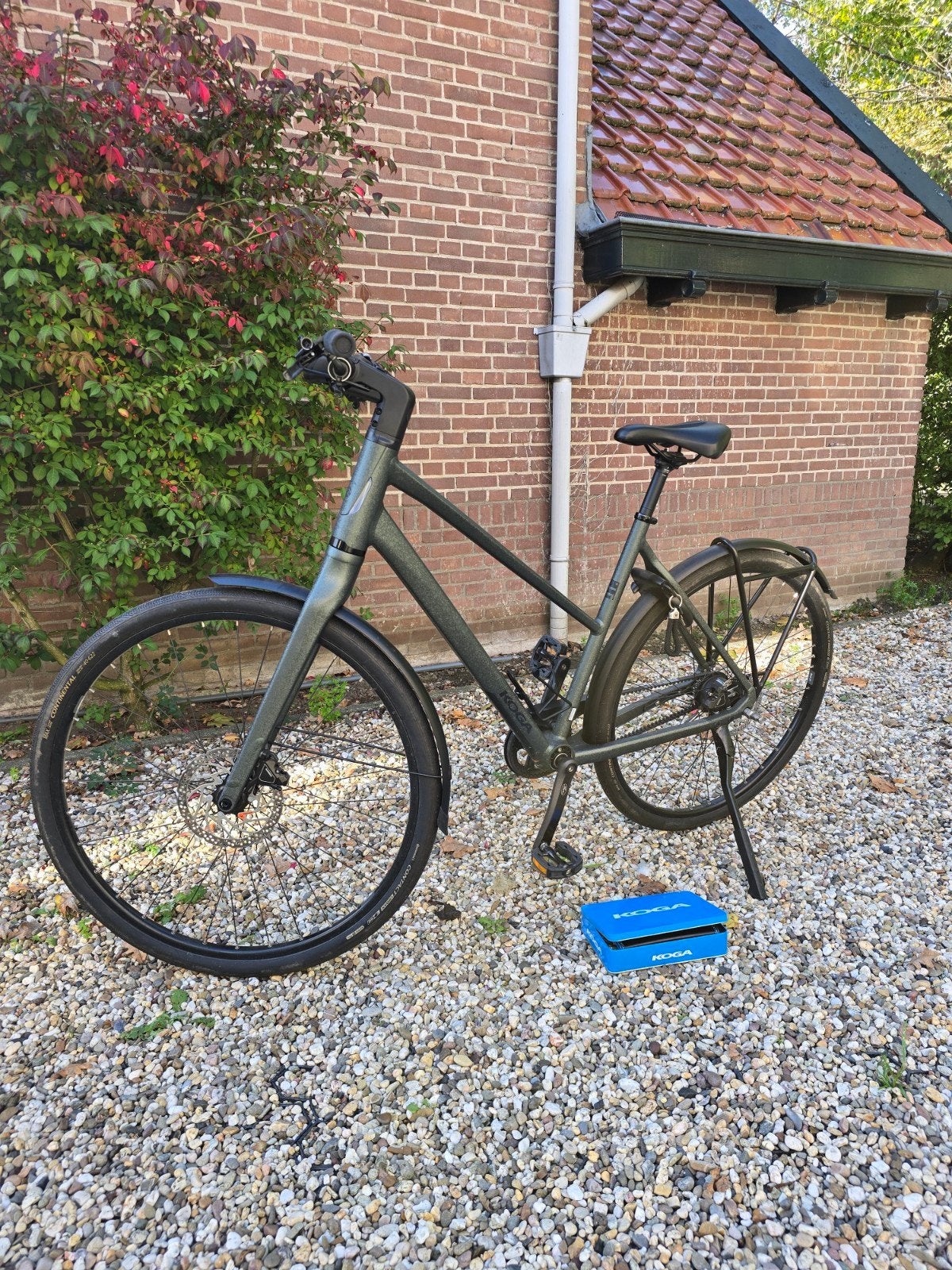 Koga Supermetro Mixed M (53 cm) moss matt, 53 tot 56 cm, Ophalen, Zo goed als nieuw, Koga Miyata
