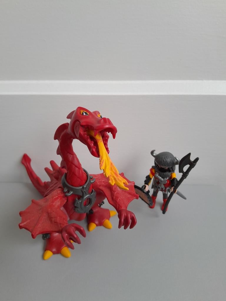 Playmobil 3327 rode draak, Kinderen en Baby's, Speelgoed | Playmobil, Ophalen of Verzenden, Zo goed als nieuw, Los playmobil