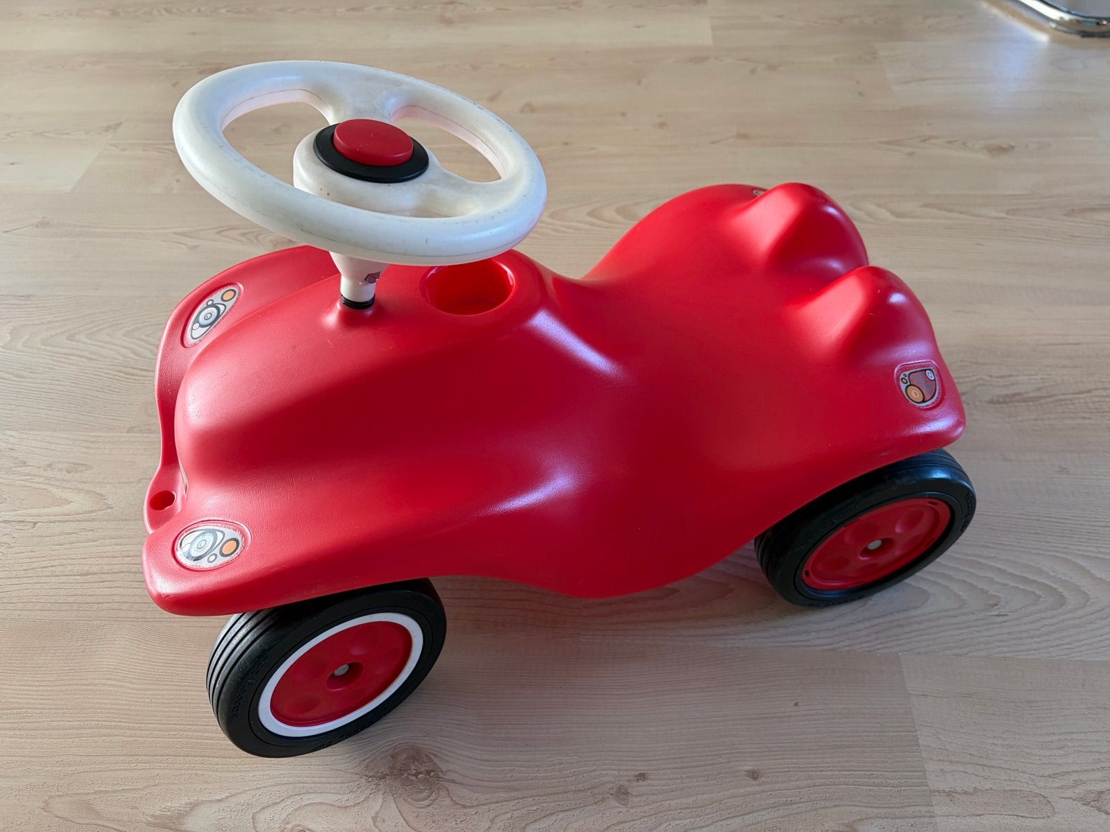BIG Bobby Car Classic Loopauto Rood, Ophalen of Verzenden, Gebruikt, Loopvoertuig