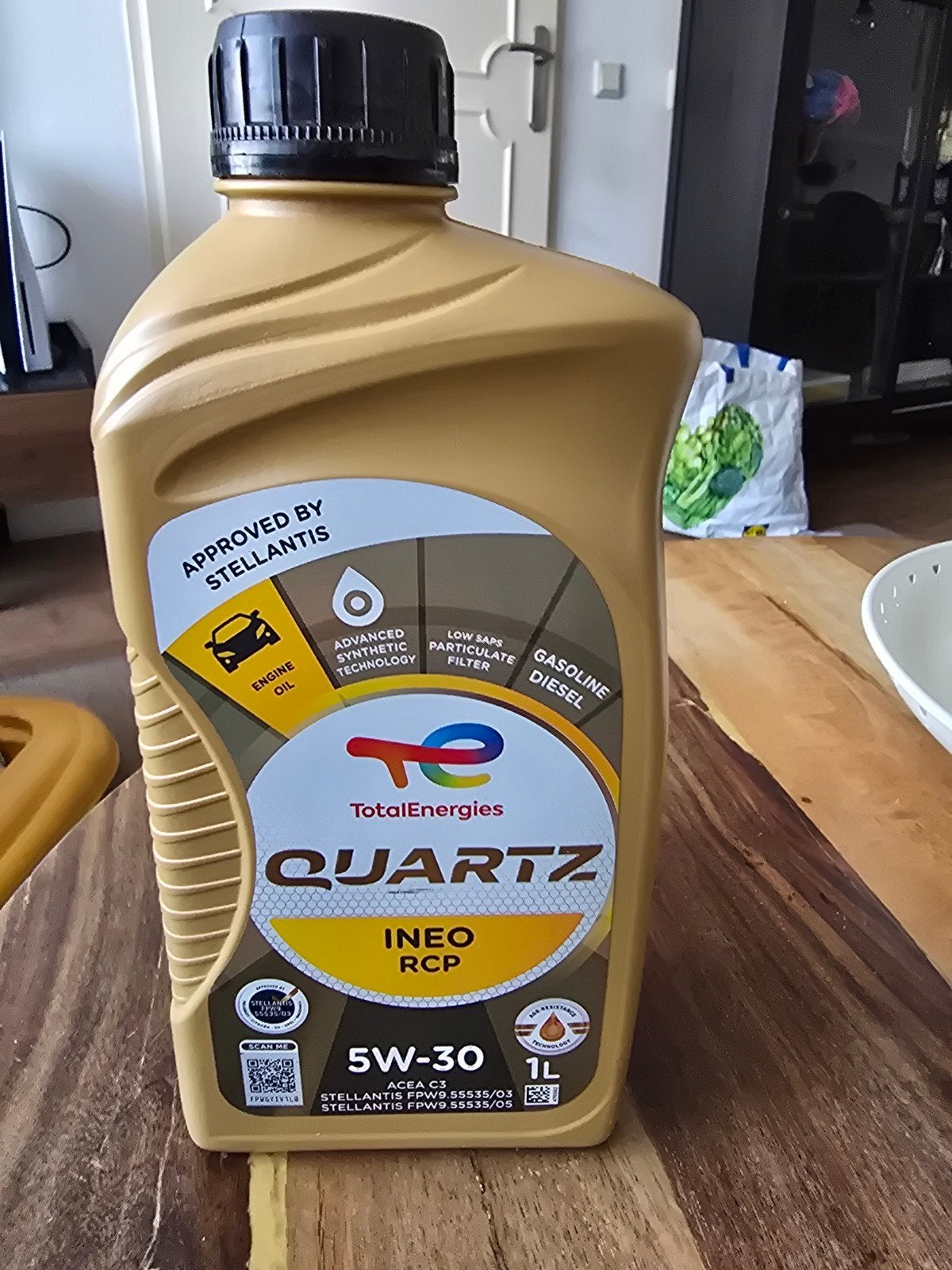 TotalEnergies Quartz Ineo RCP 5W-30 Motorolie 1L - Nieuw, Ophalen of Verzenden, Nieuw