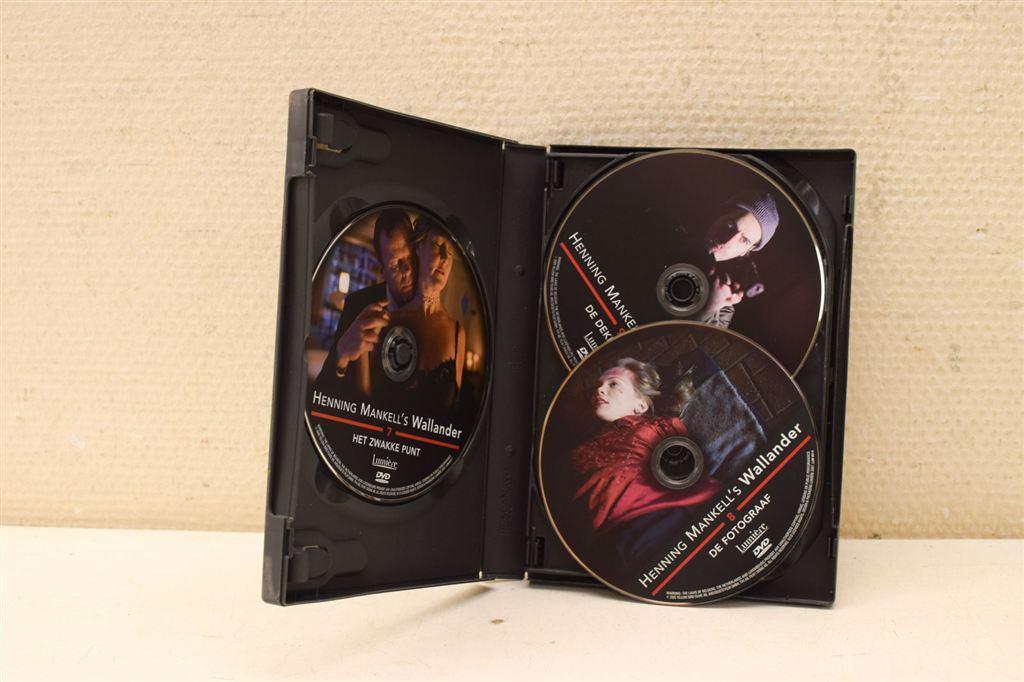7 Stuks Dvd Henning Mankells Wallander 2 Aflevering 7 Tot 13, Ophalen of Verzenden, Gebruikt