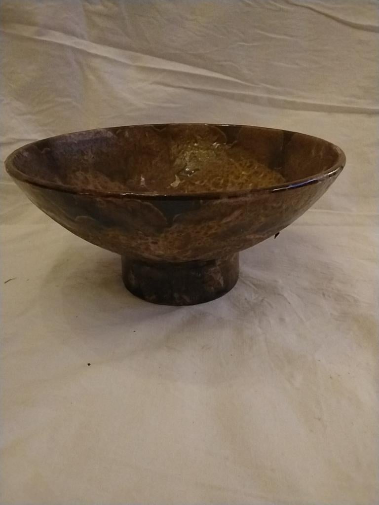 Schaal gouda paros flora, Antiek en Kunst, Antiek | Keramiek en Aardewerk, Ophalen of Verzenden