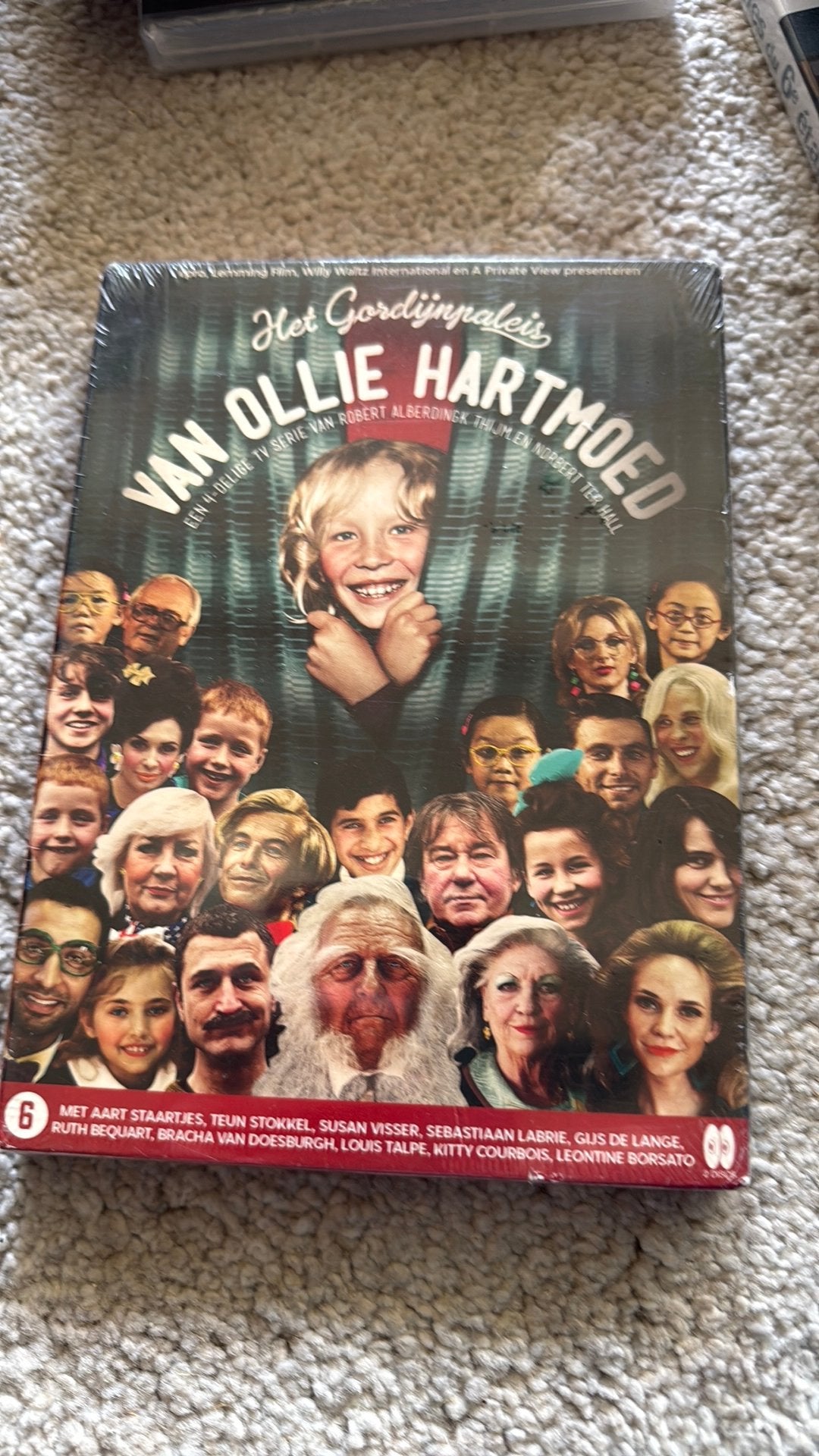Het Gordijnpaleis van Ollie Hartmoed DVD (Nieuw in verpakkin, Vanaf 6 jaar, Ophalen of Verzenden, Nieuw in verpakking, Drama