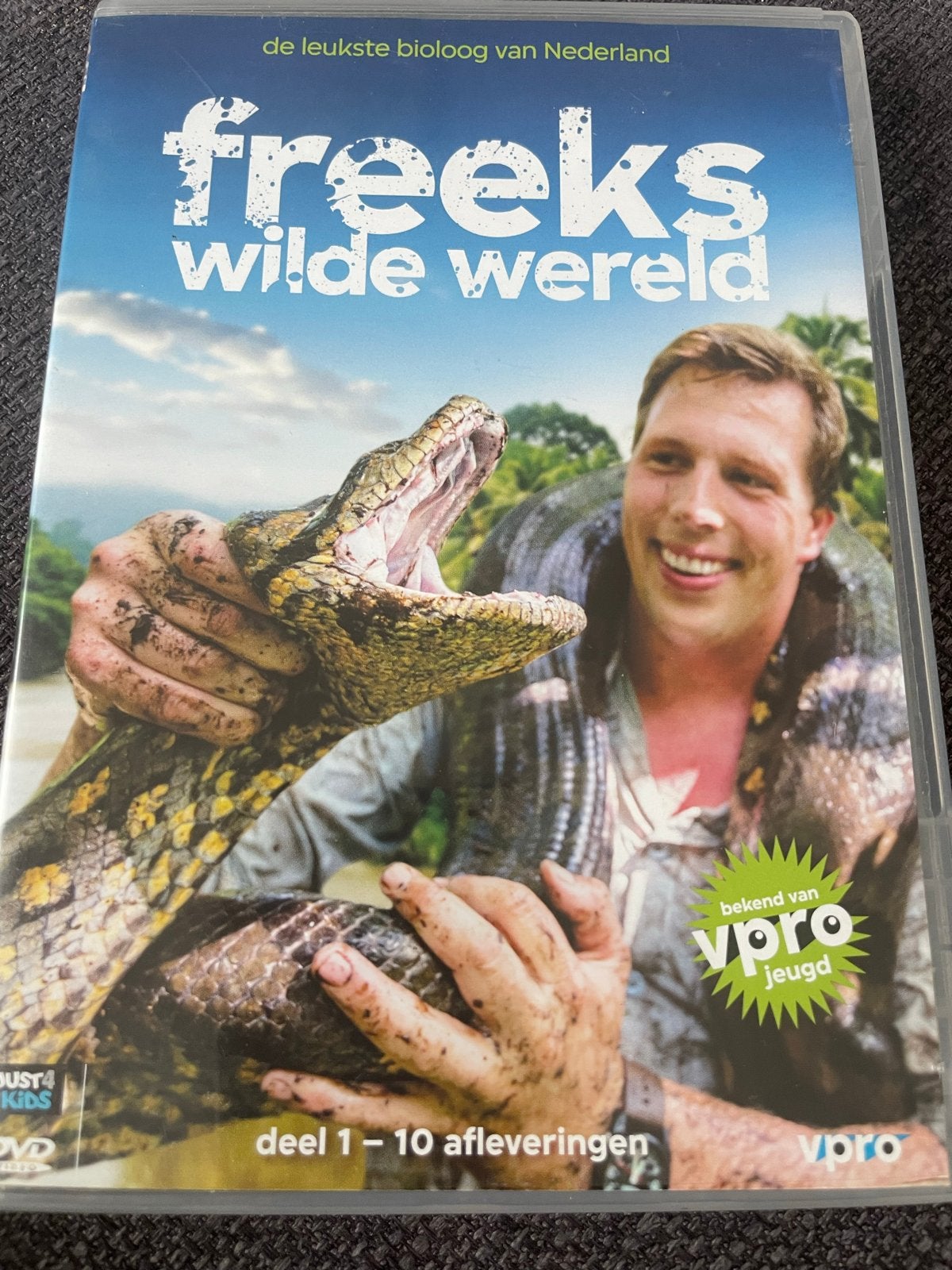 Freeks Wilde Wereld - Deel 1-10 Afleveringen DVD, Gebruikt, Documentaire, Alle leeftijden, Tv-serie