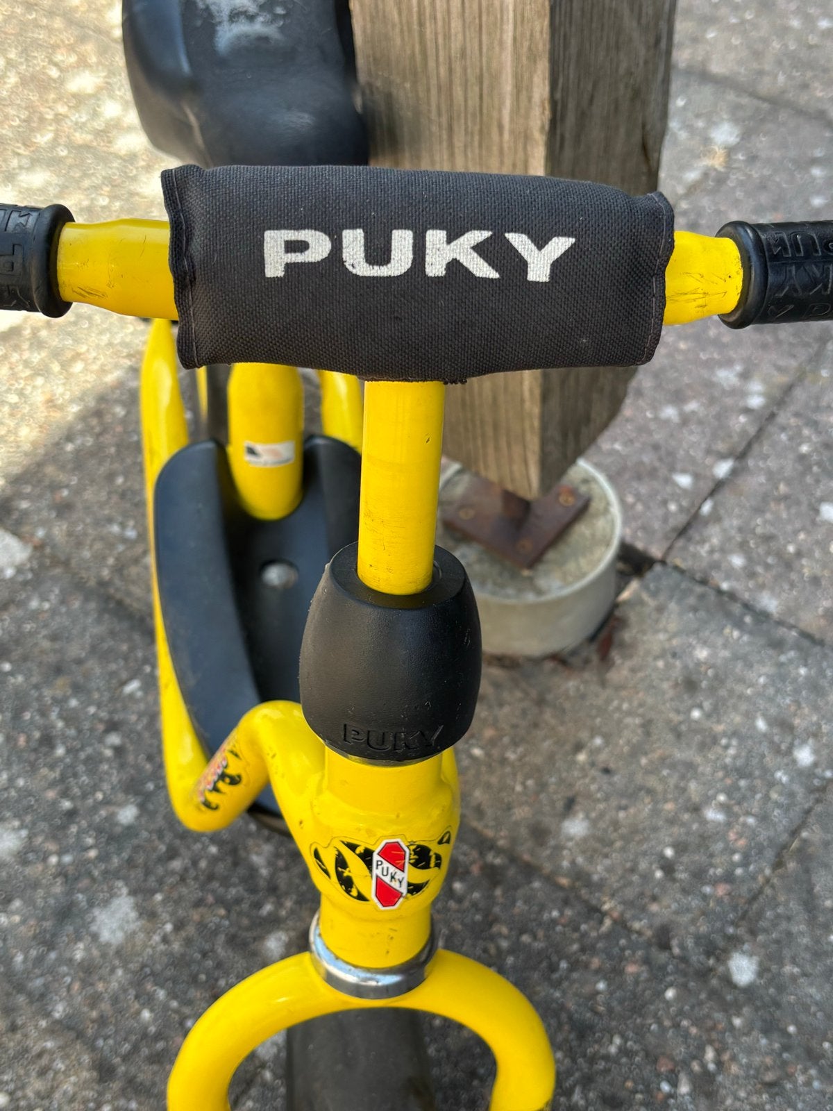 Puky loopfiets geel, Ophalen, Zo goed als nieuw, Minder dan 16 inch