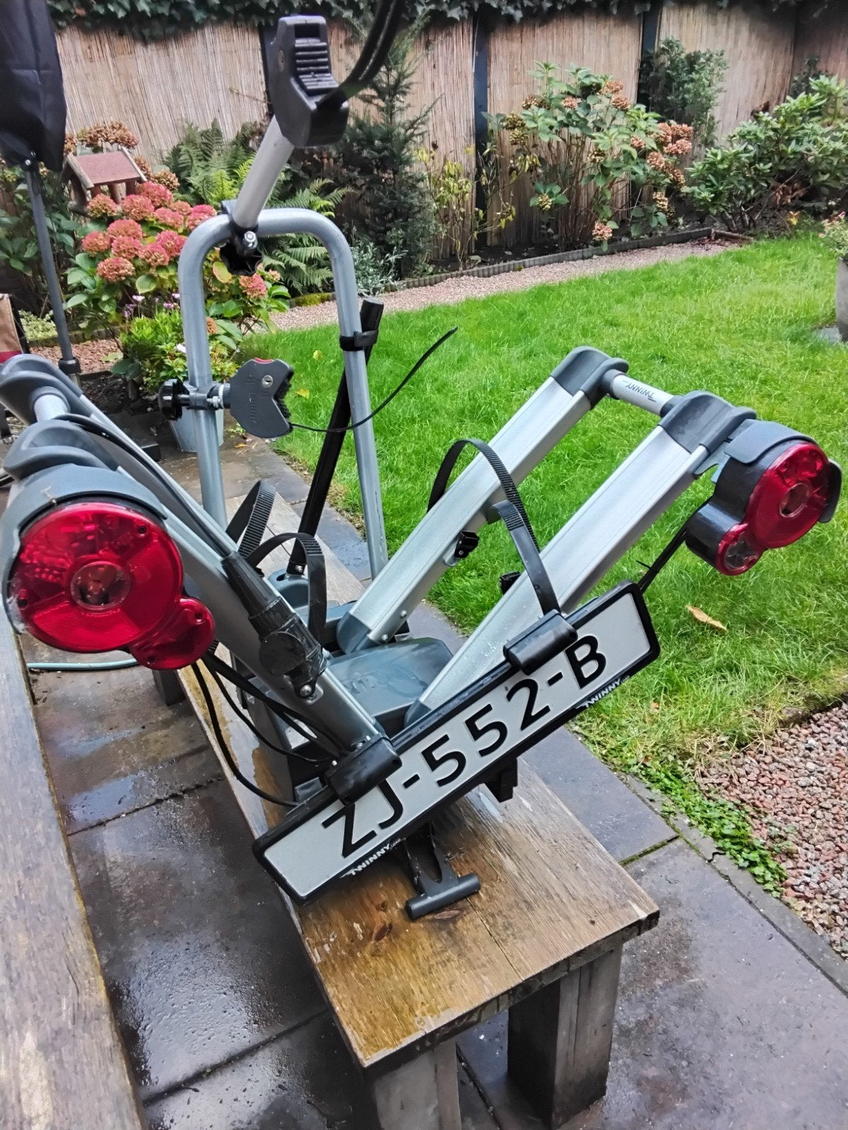 Twinny load fietsendrager, Auto diversen, Ophalen, Zo goed als nieuw, 2 fietsen, Trekhaakdrager