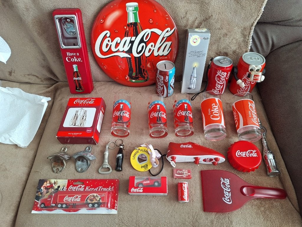 Partij kleine Coca-Cola Merchandise & spullen, Verzamelen, Ophalen of Verzenden, Zo goed als nieuw, Gebruiksvoorwerp